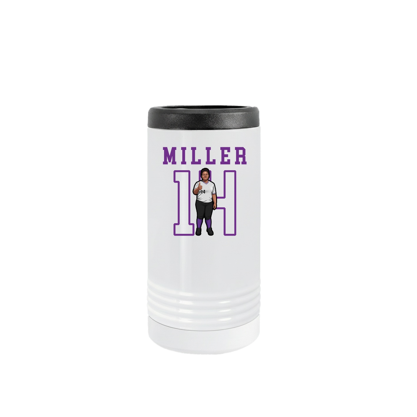 Slim Beverage Holder — Shirsey in White