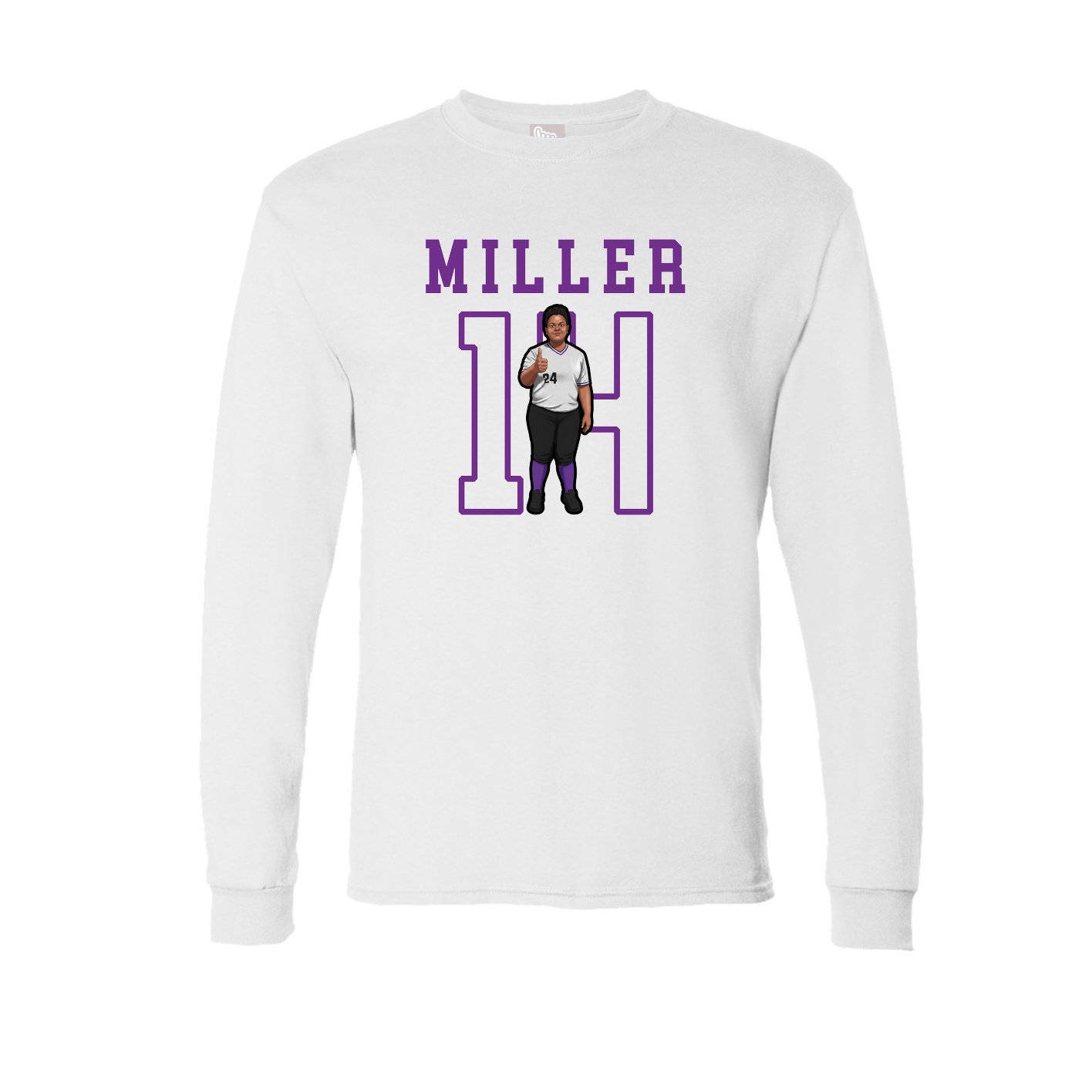 Long Sleeve Tee — Shirsey in White