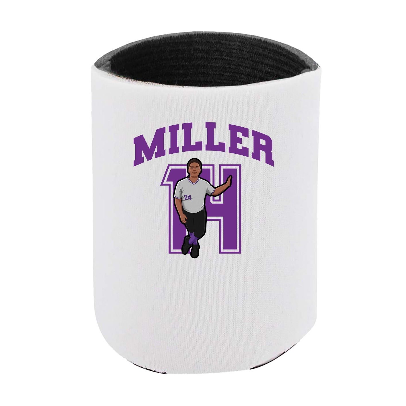 Can Holder — Number in White