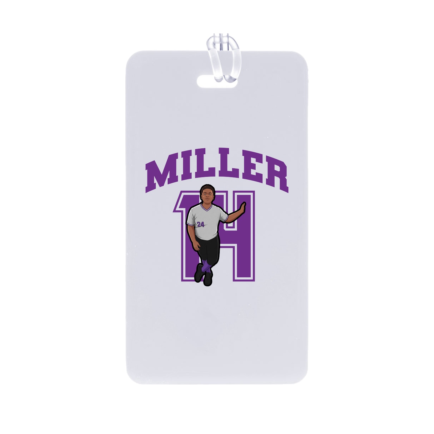 Bag Tag — Number in Classic
