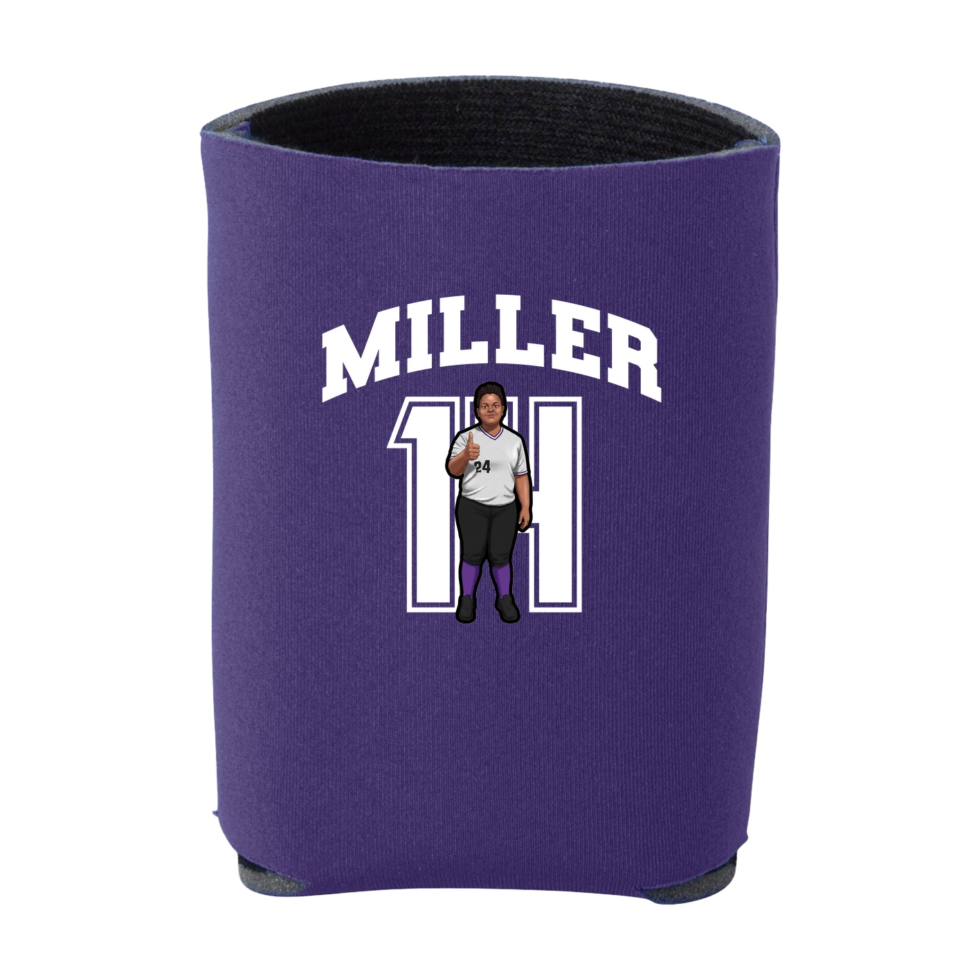 Can Holder — Number in Purple