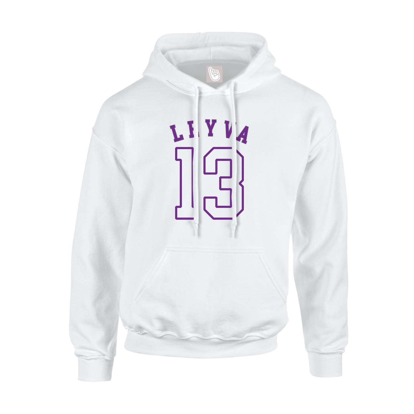 Hoodie — Shirsey Arch in White