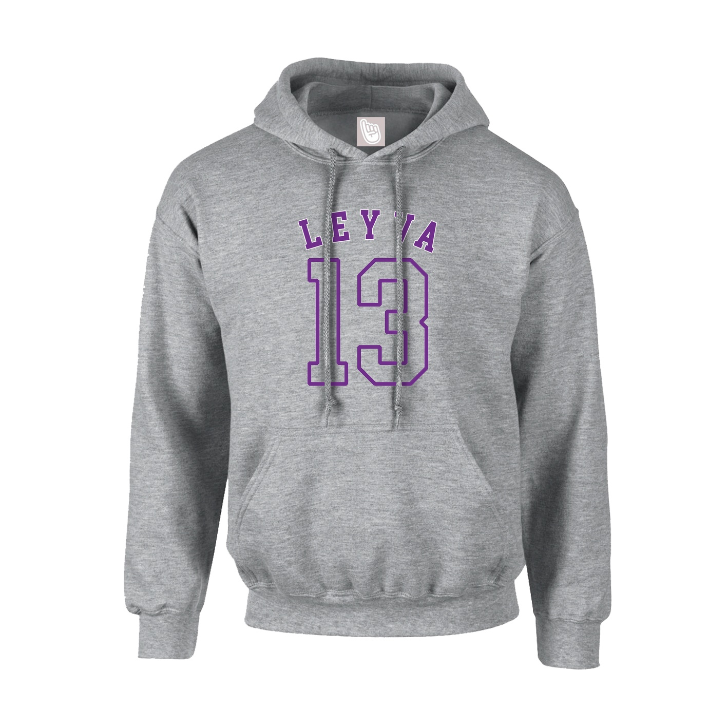 Youth Hoodie — Shirsey Arch in Grey