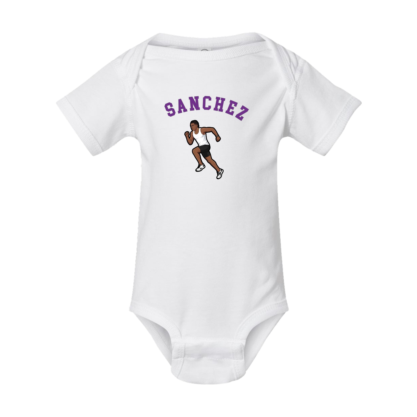 Baby Onesie — Shirsey Arch in White