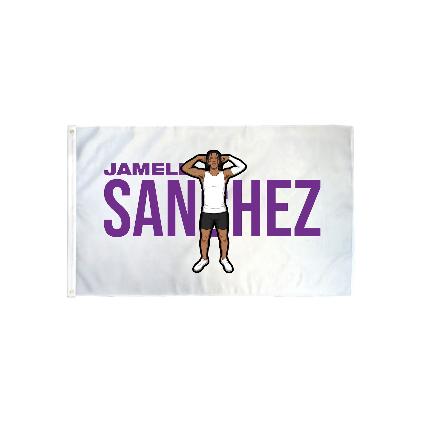 3x5 Flag — Player Name in Classic