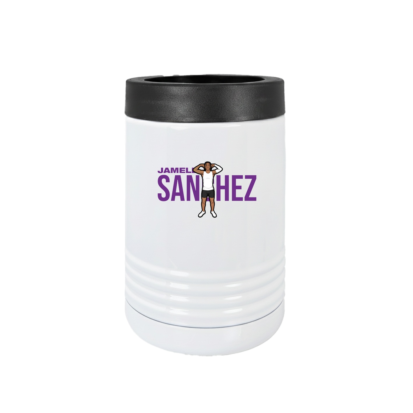 Beverage Holder — Player Name in White