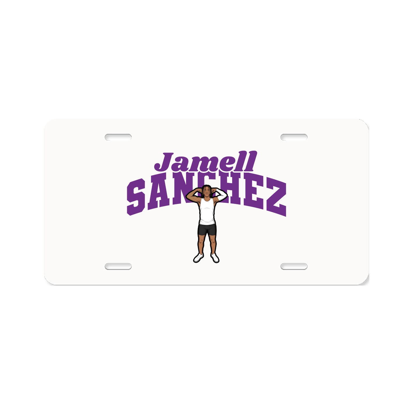 License Plate — Signature Arch in Classic