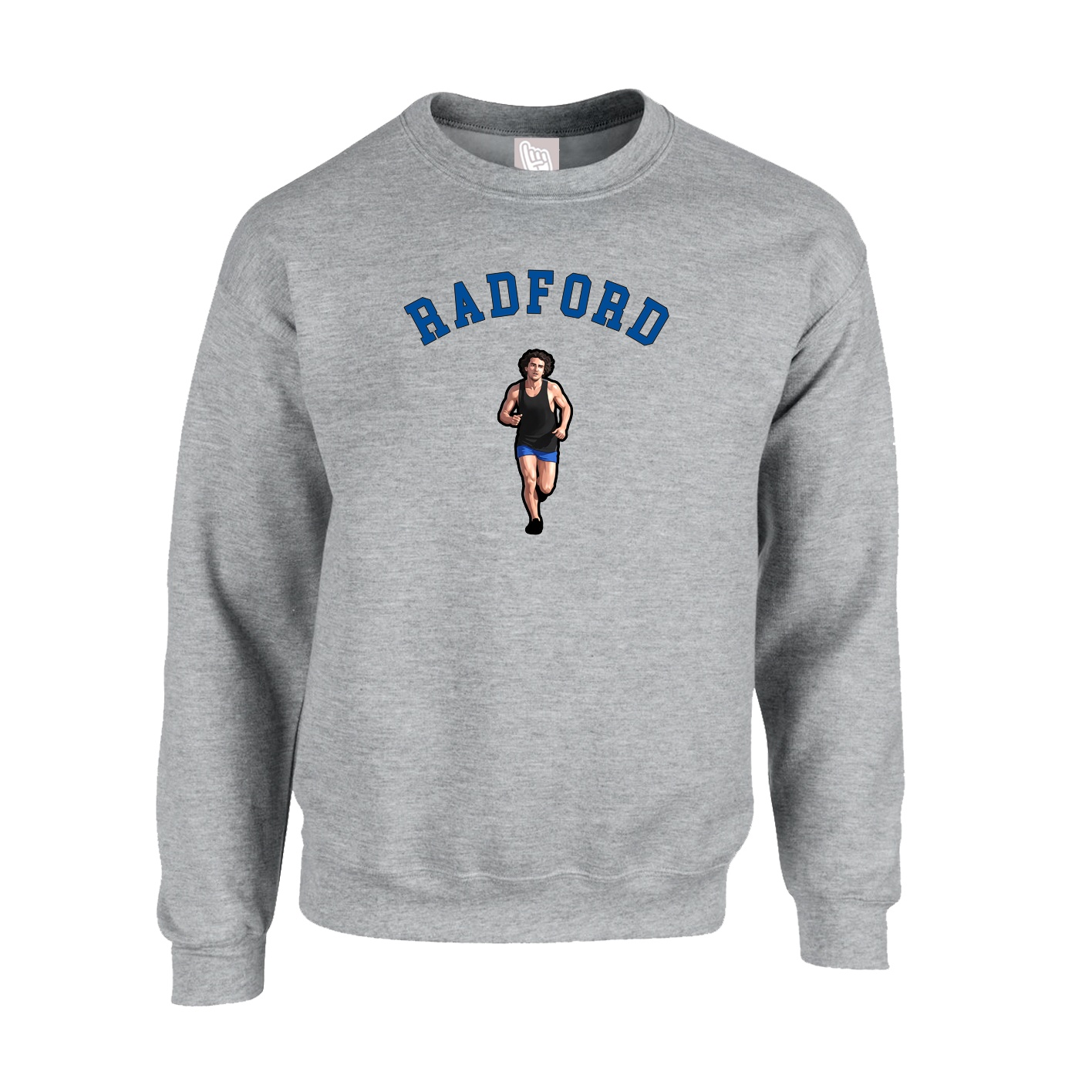 Fleece Crew — Shirsey Arch in Grey