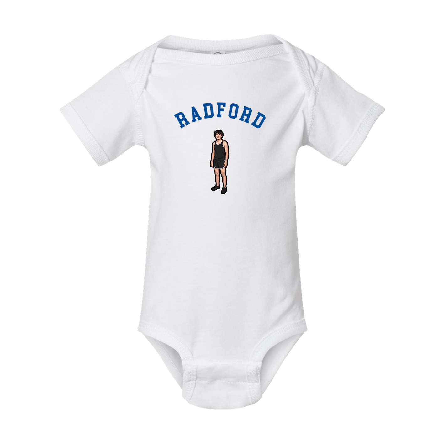 Baby Onesie — Shirsey Arch in White