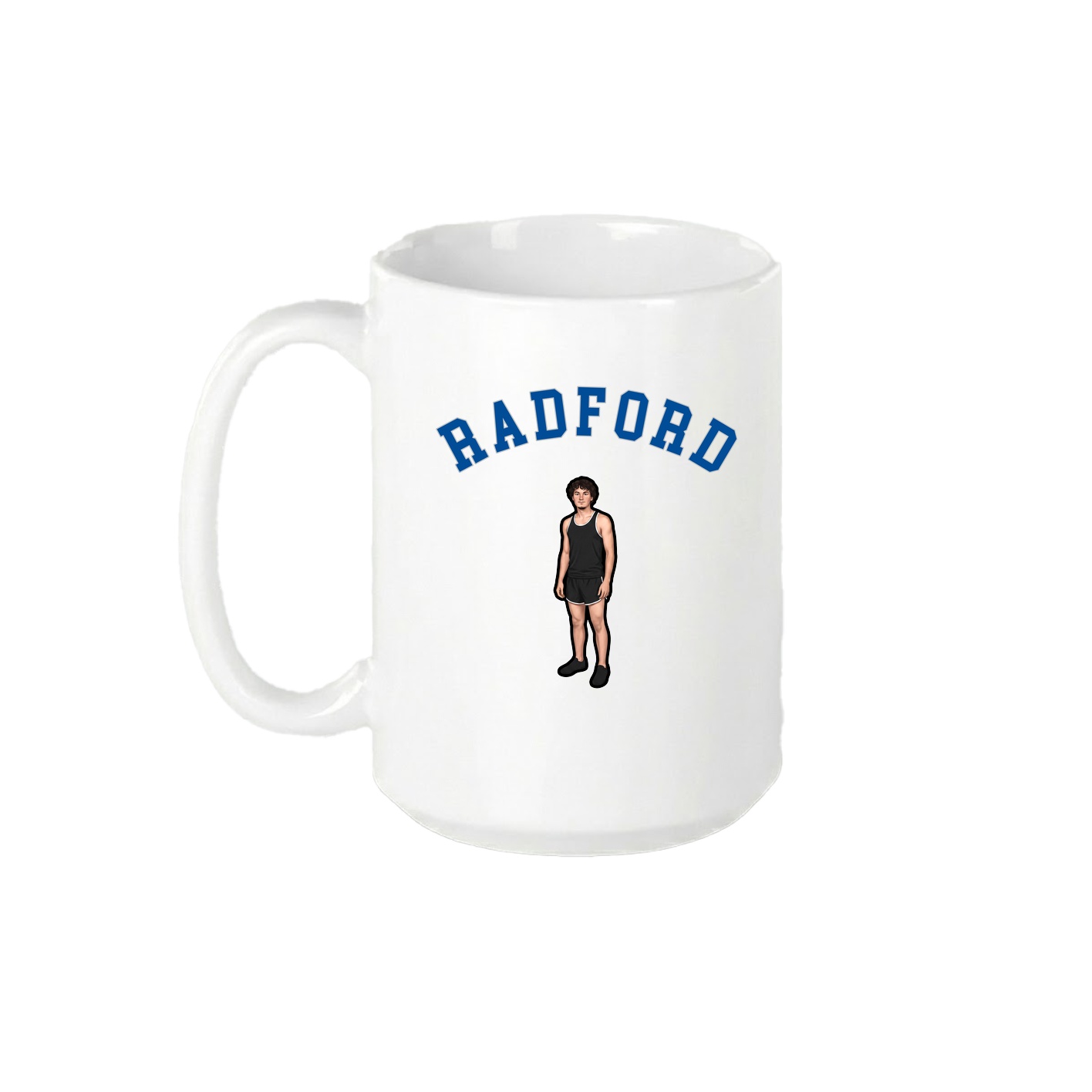 15oz Coffee Mug — Shirsey Arch in White