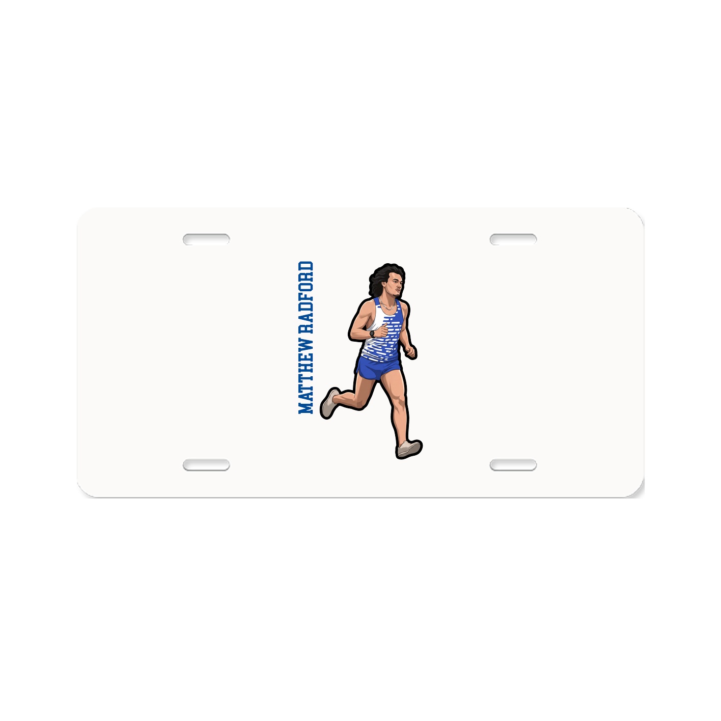 Aluminum License Plate