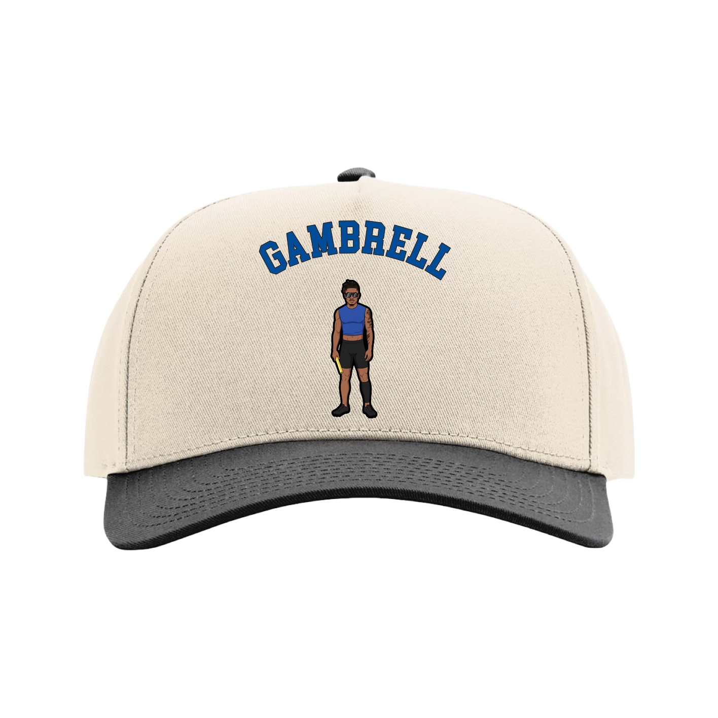 Full Fabric Five-Panel Champ Cap