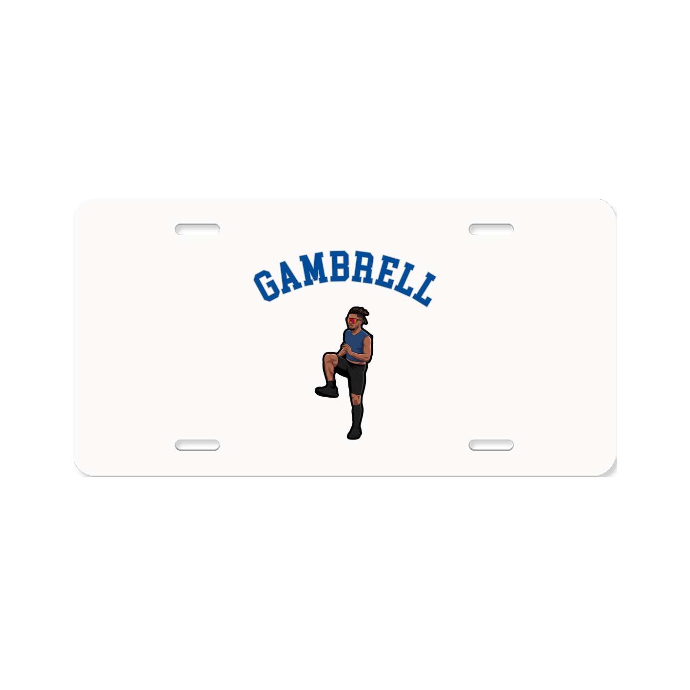 License Plate — Shirsey Arch in Classic