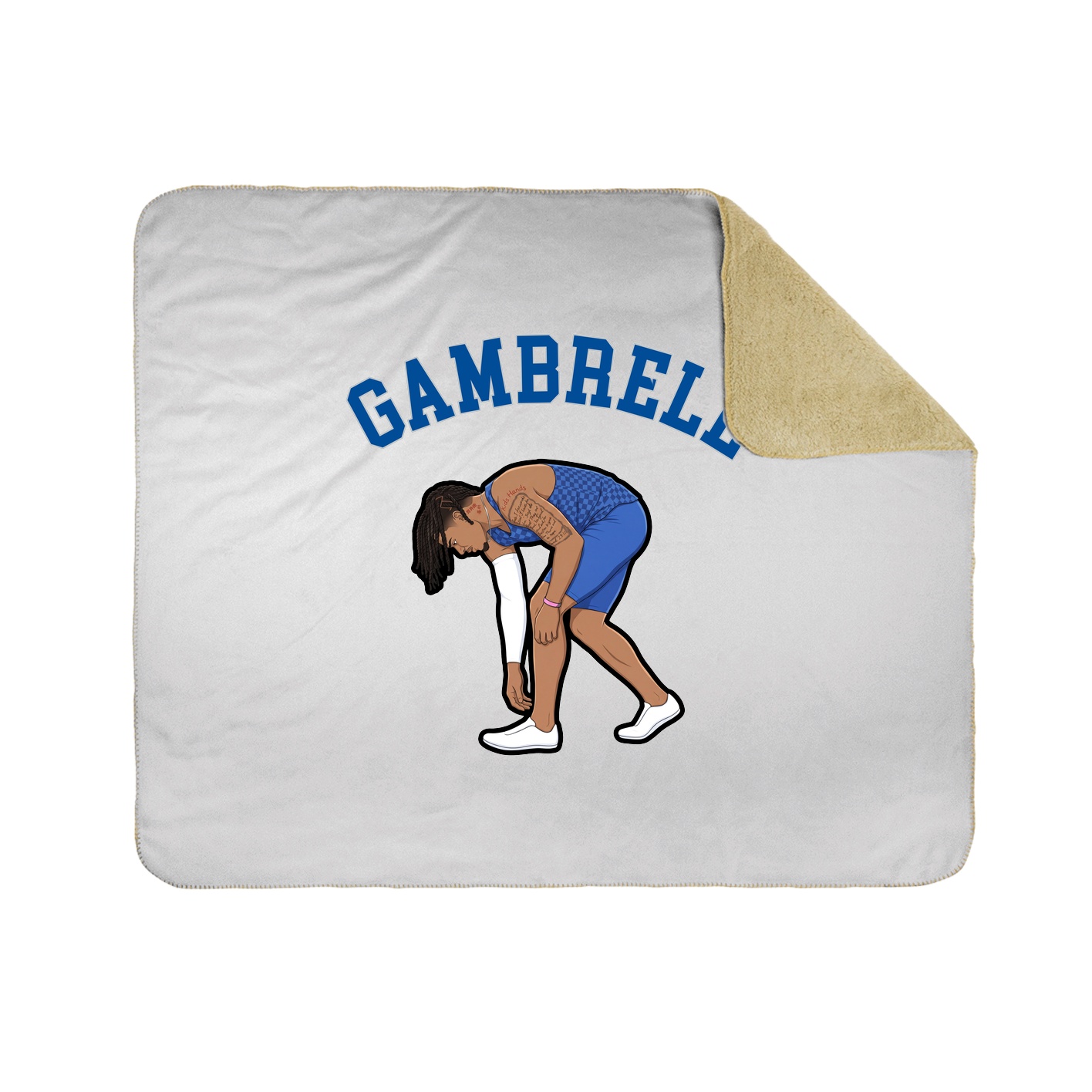 Throw Blanket — Shirsey Arch in White