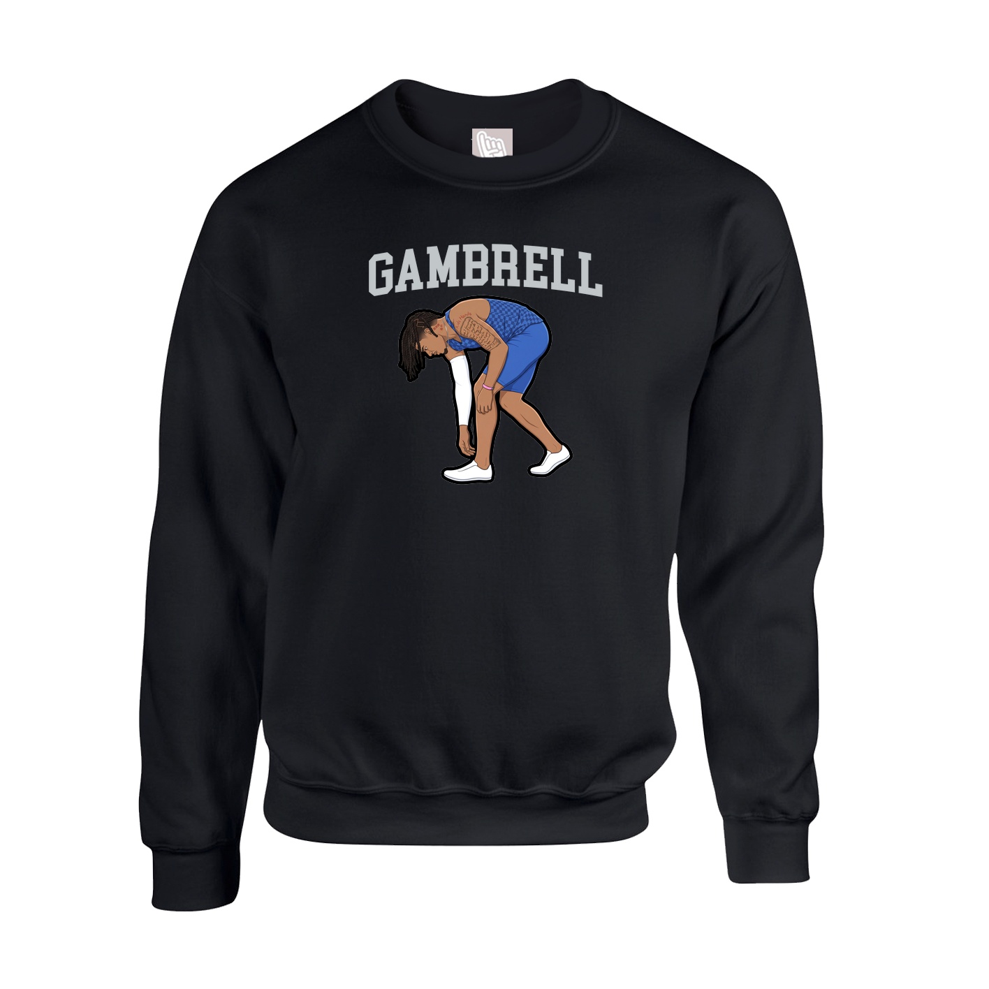 Fleece Crew — Shirsey in Black