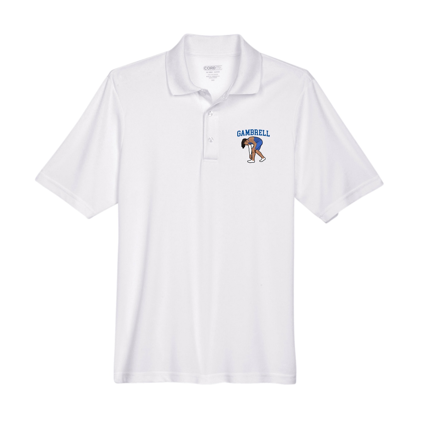 Performance Polo — Shirsey in White