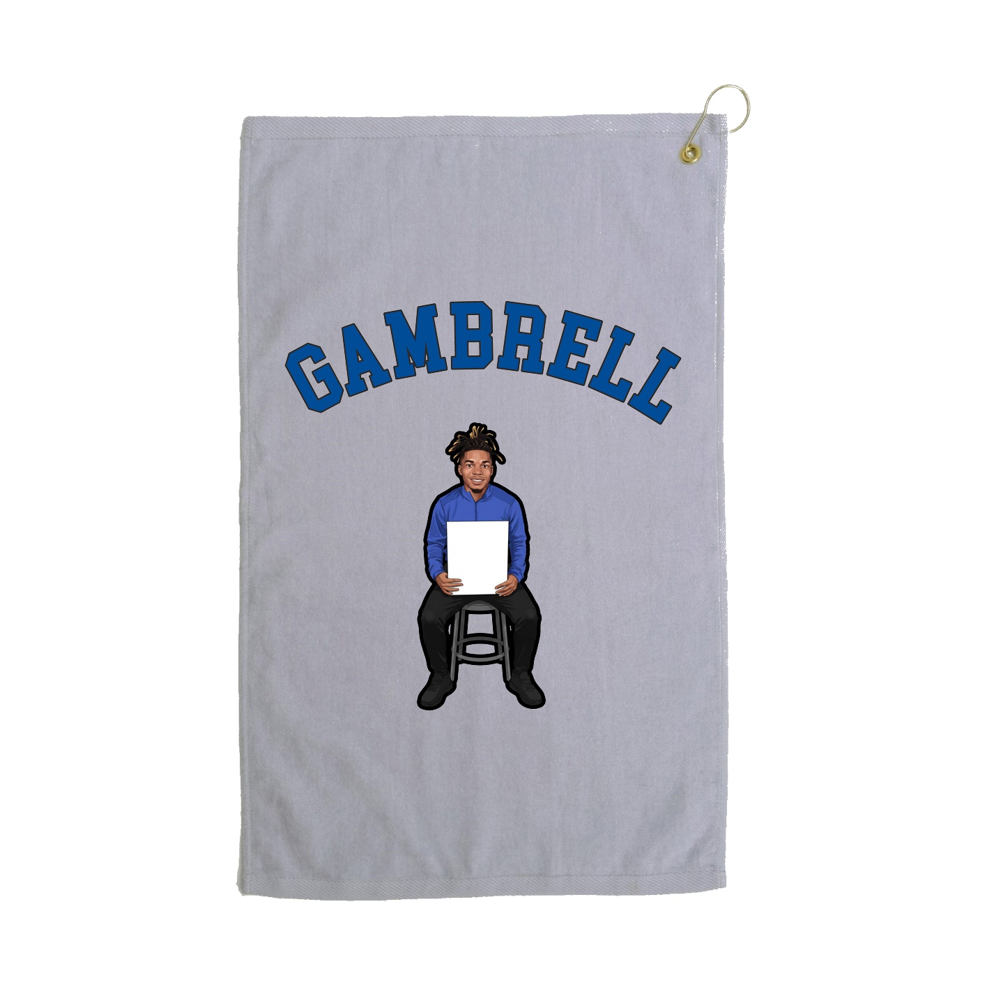 Golf Towel — Shirsey Arch in Grey