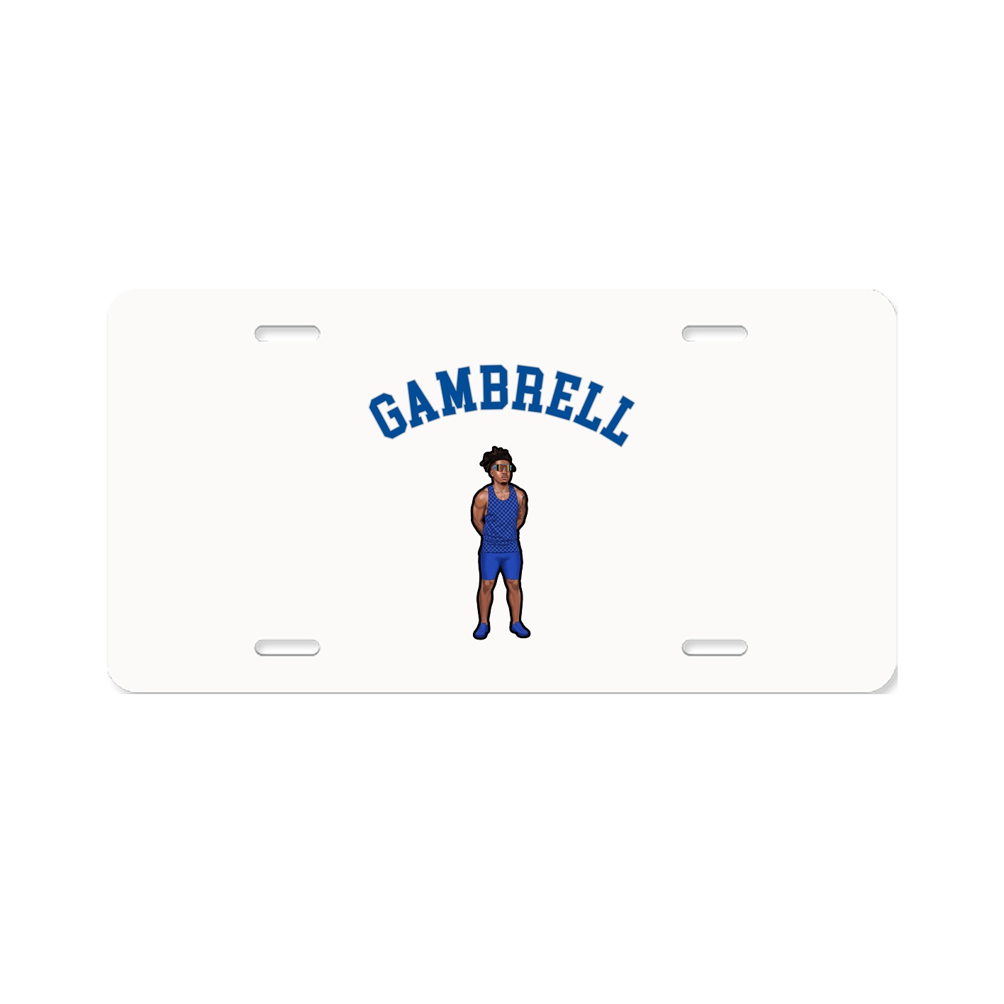 License Plate — Shirsey Arch in Classic