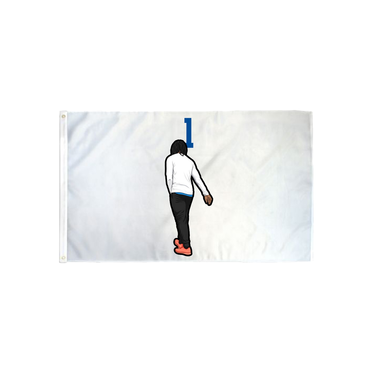 3x5 Flag — Number Top in Classic