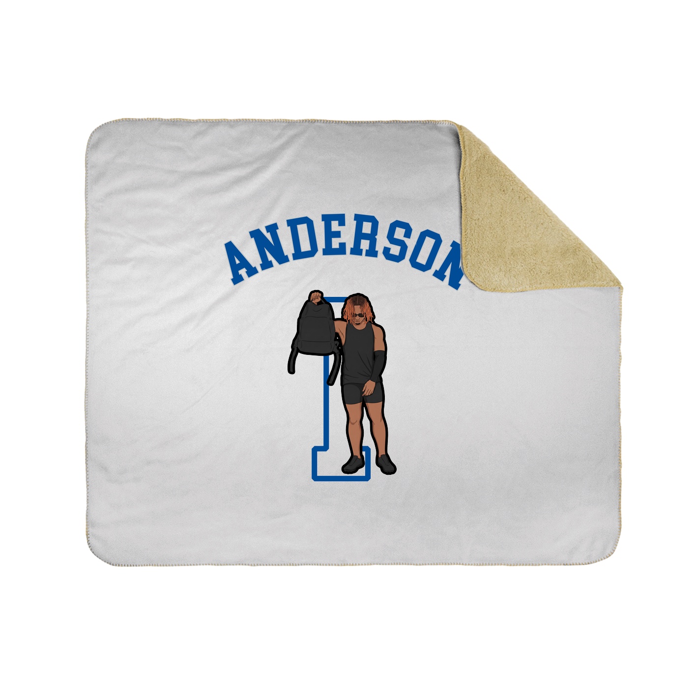 Throw Blanket — Shirsey Arch in White