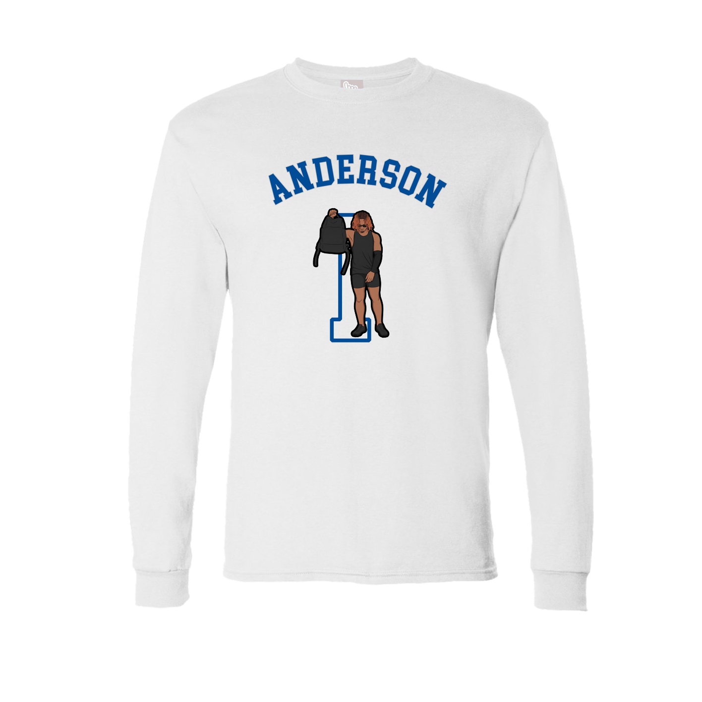 Long Sleeve Tee — Shirsey Arch in White