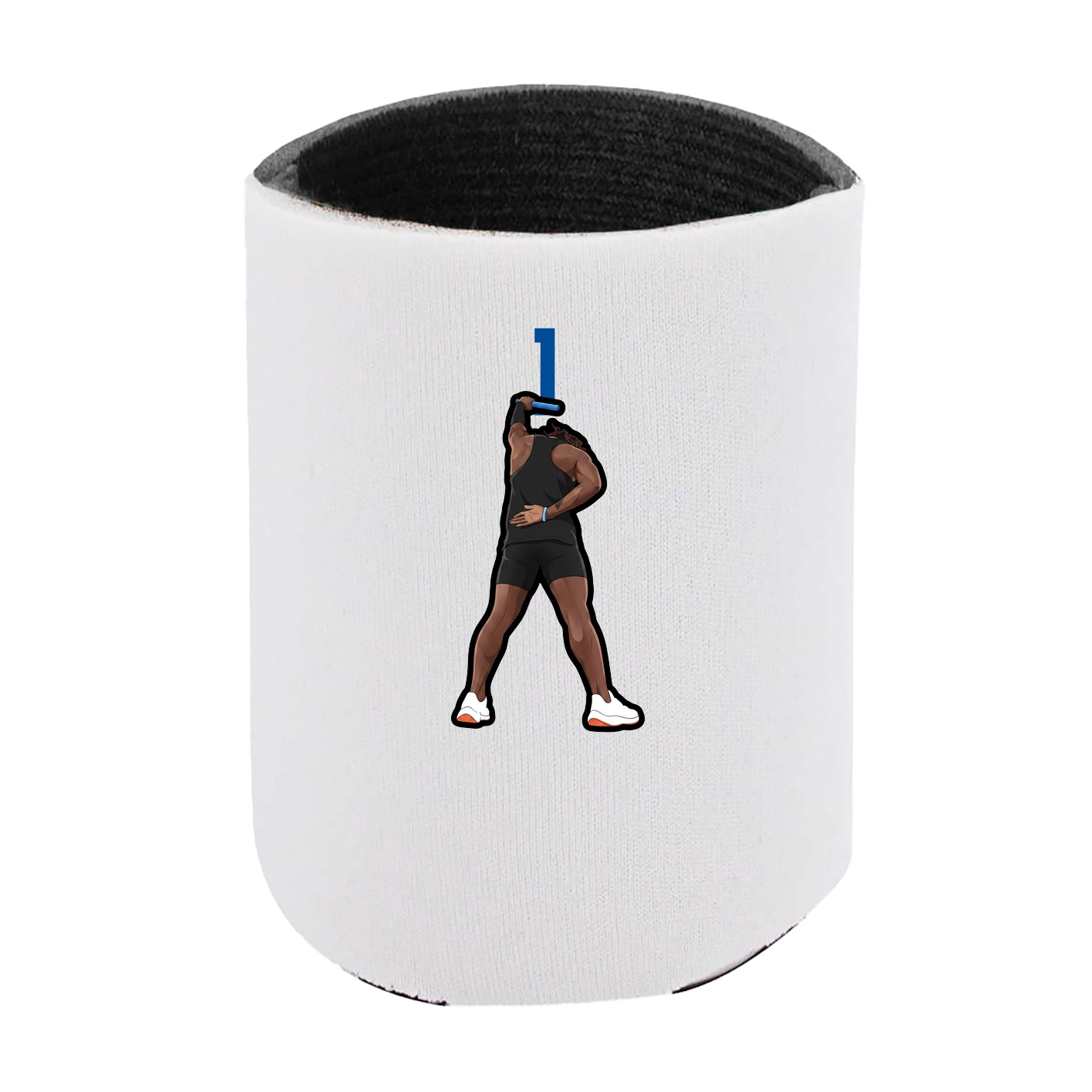 Can Holder — Number Top in White