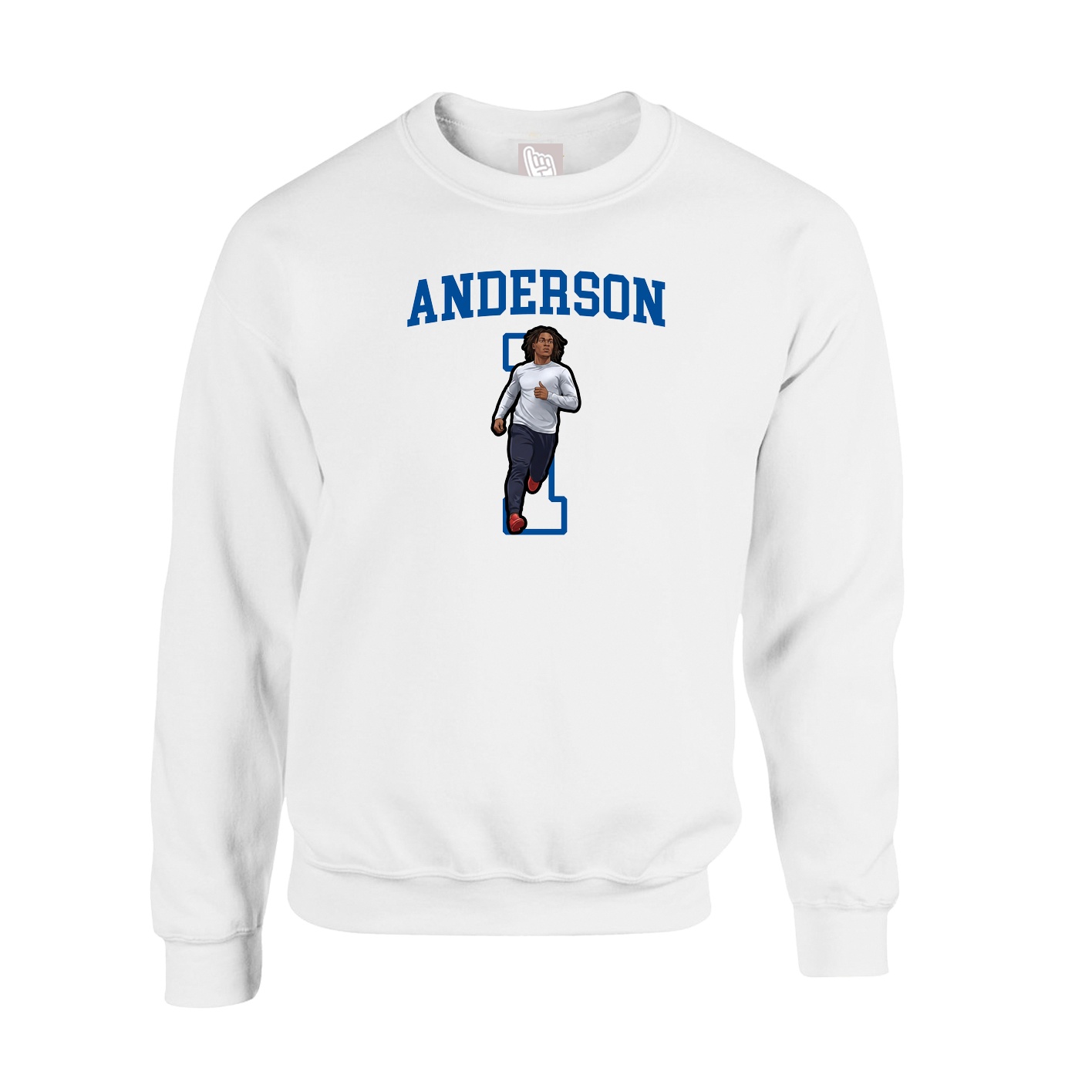 Fleece Crew — Shirsey in White