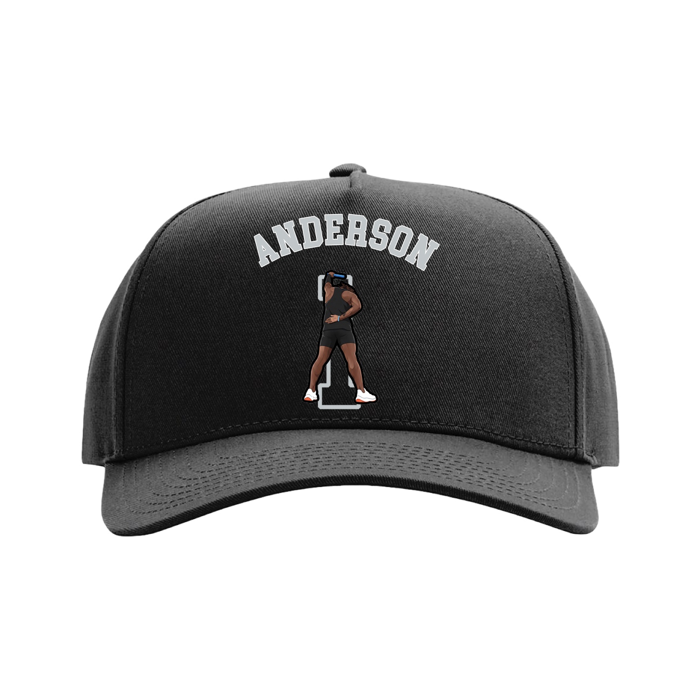 Full Fabric Five-Panel Champ Cap