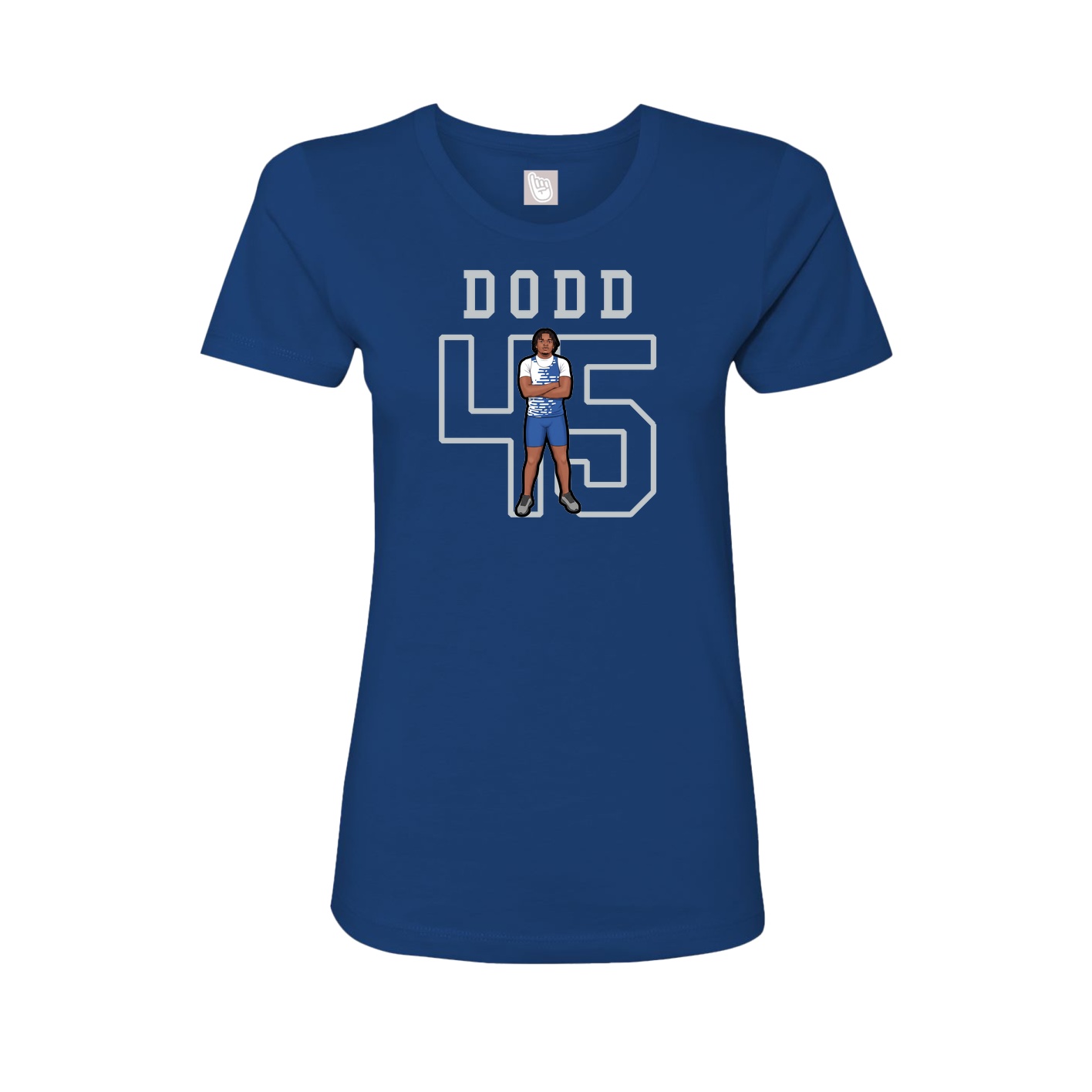 Fitted Women's Tee — Shirsey in Royal