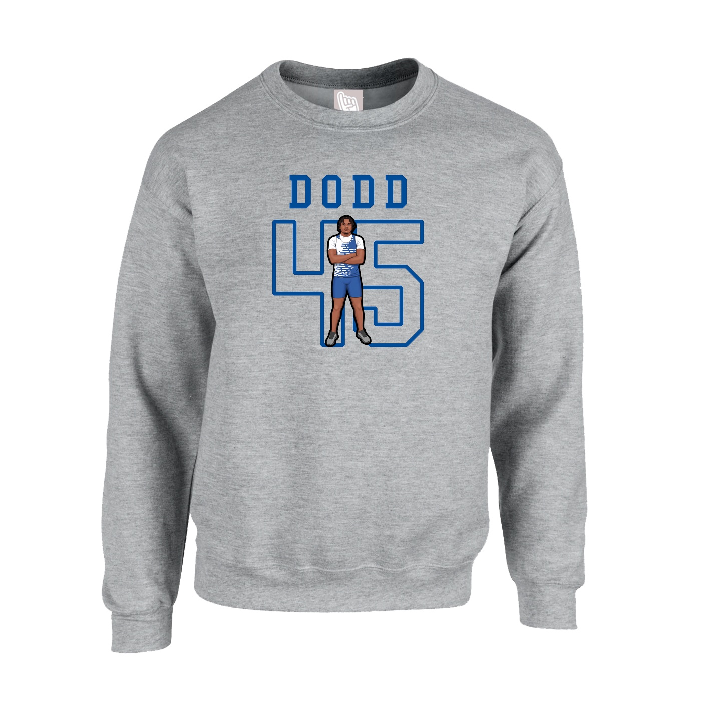Fleece Crew — Shirsey in Grey