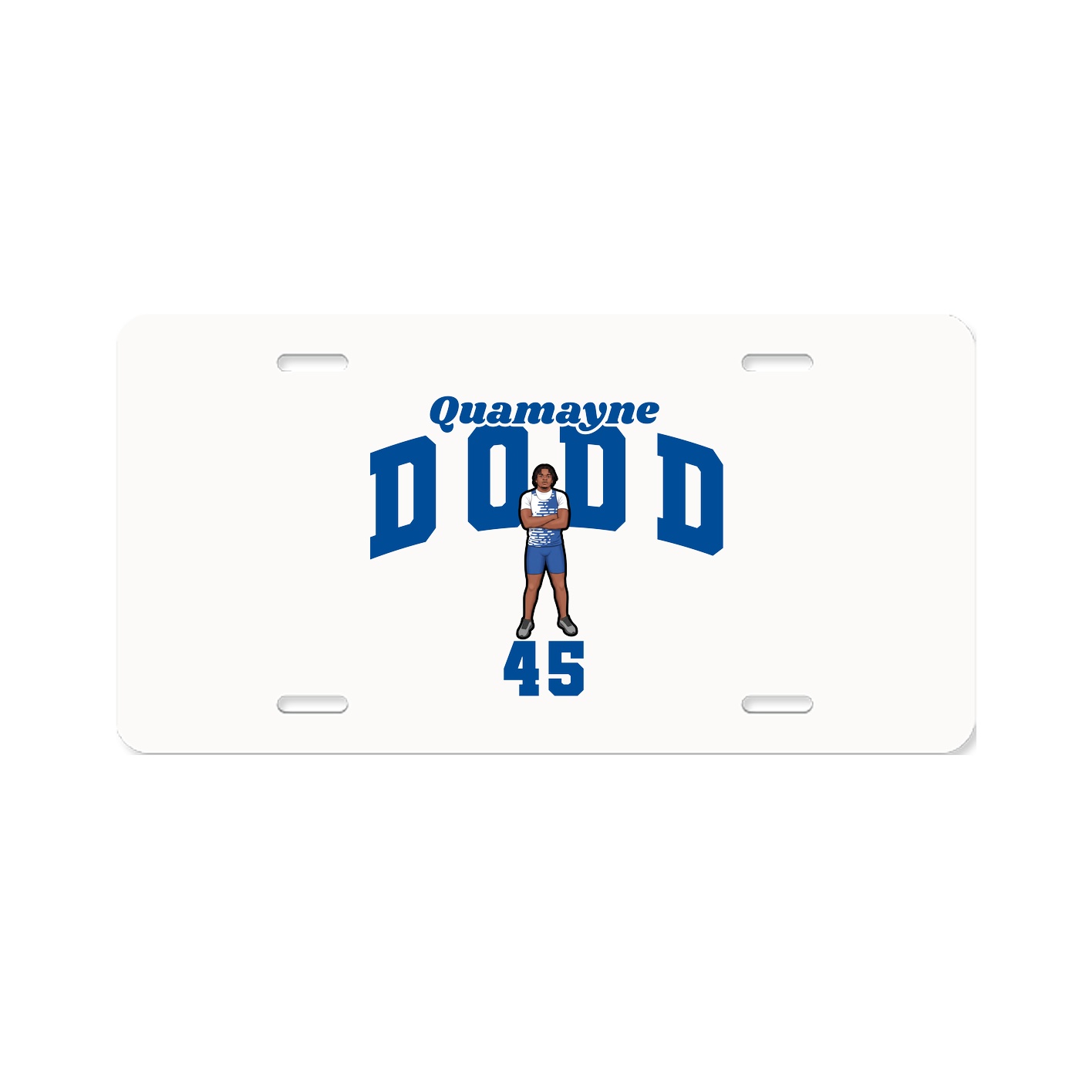 License Plate — Signature Arch in Classic