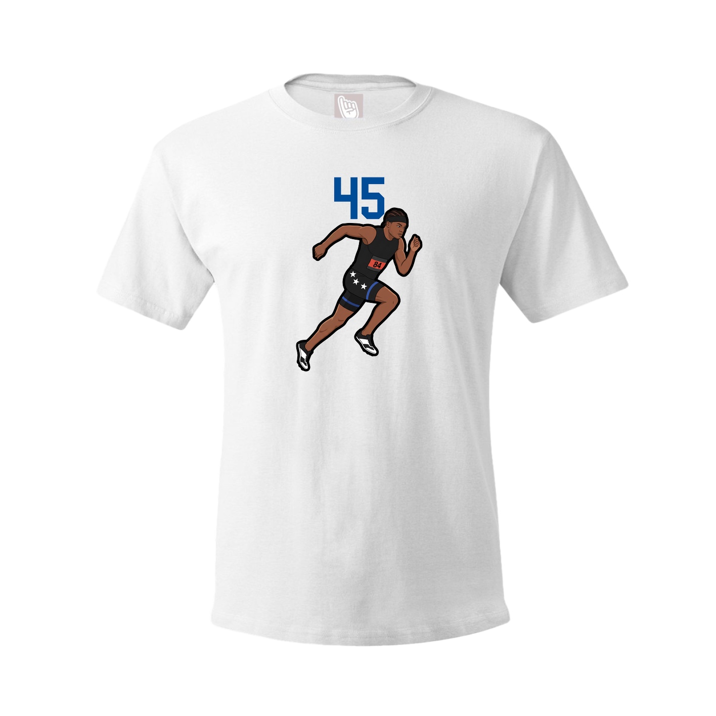 Tee — Number Top in White