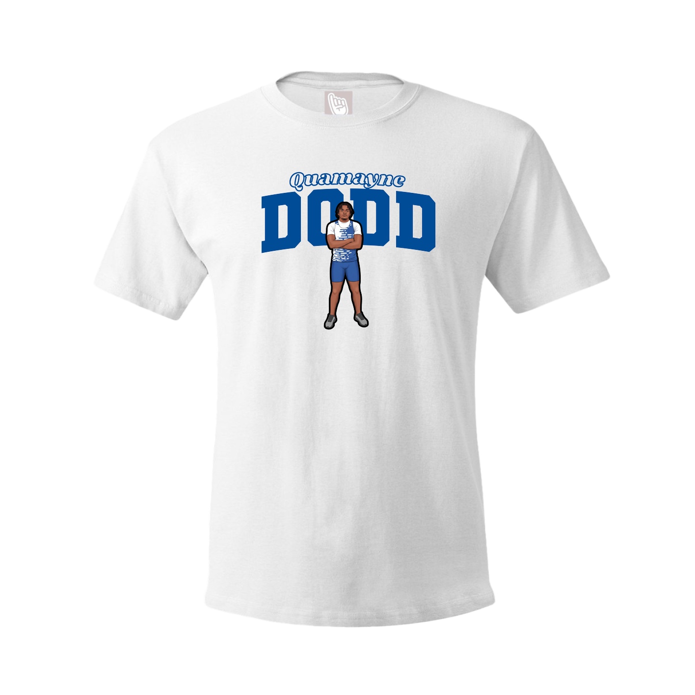 Tee — Name Arch in White