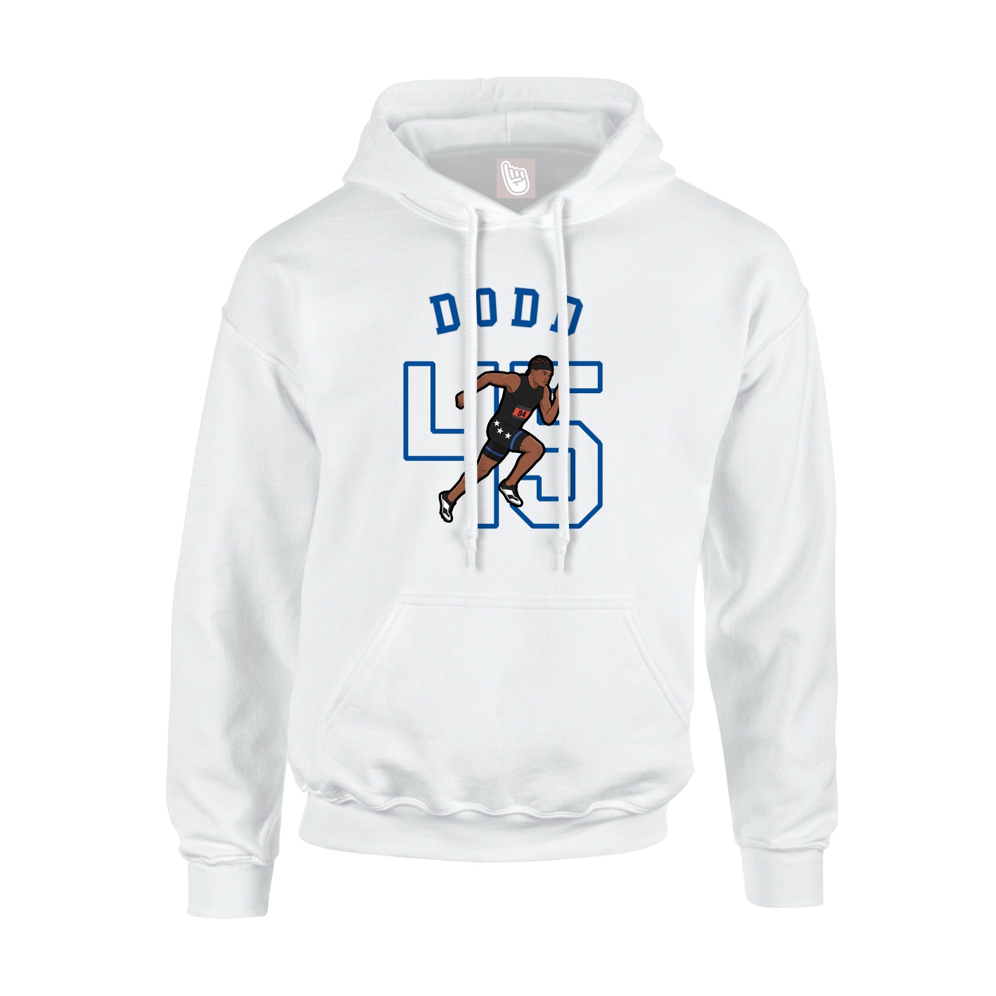Hoodie — Shirsey Arch in White