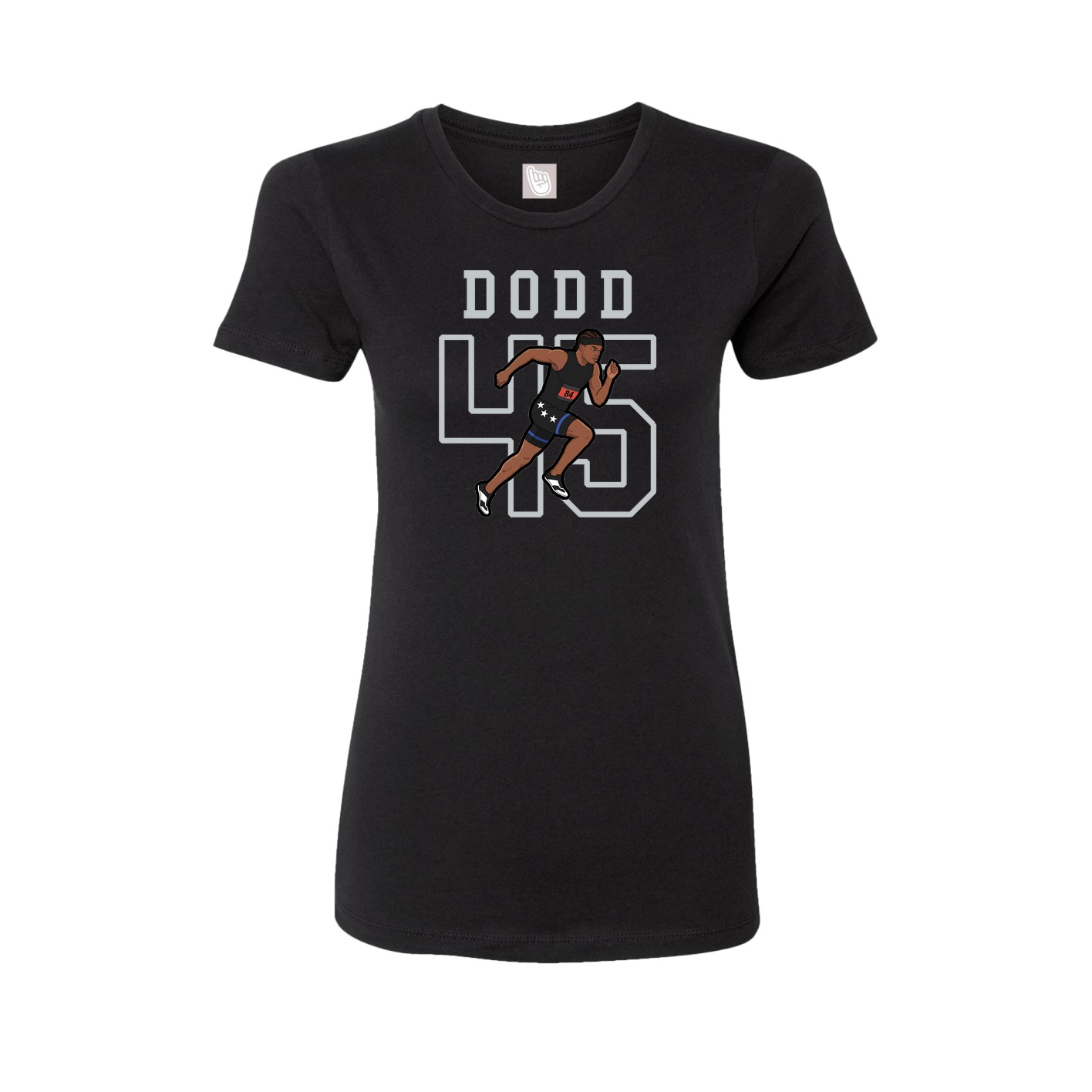 Fitted Women's Tee — Shirsey in Black