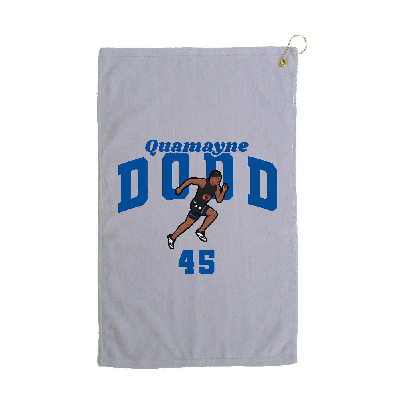 Golf Towel — Signature Arch in Grey