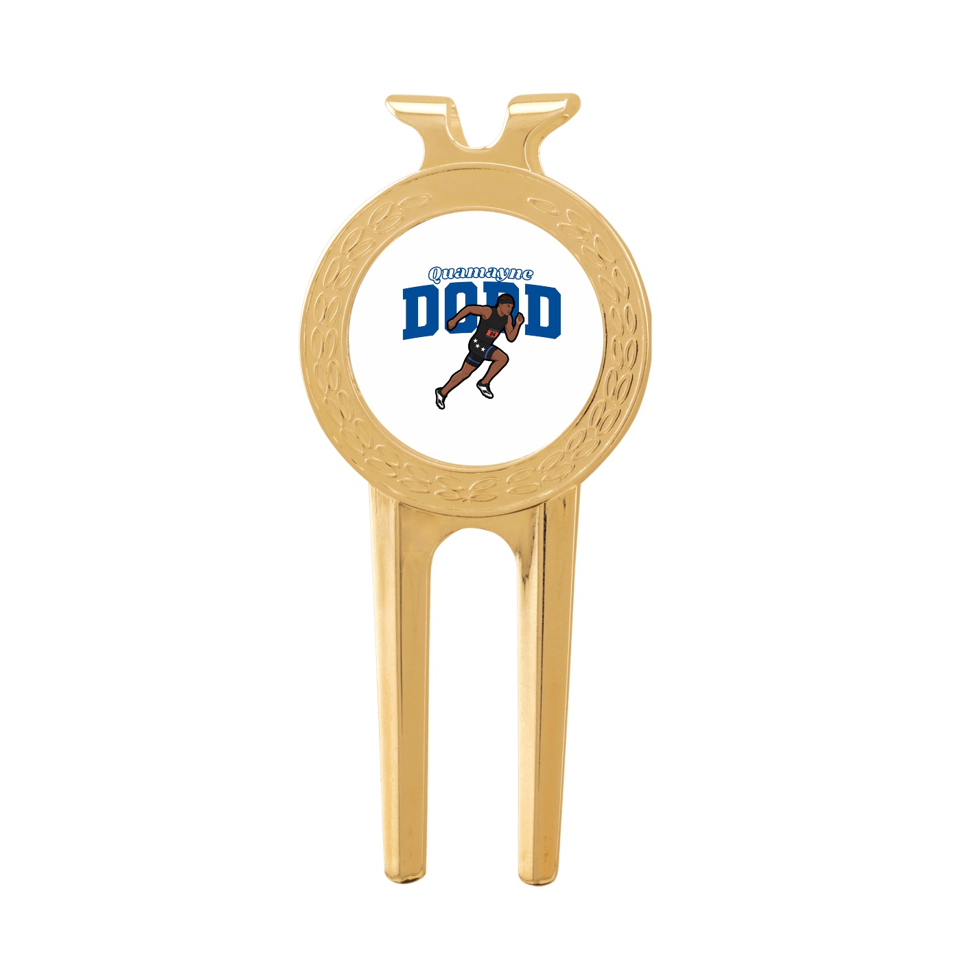 Divot Tool with Ball Marker — Name Arch in Classic