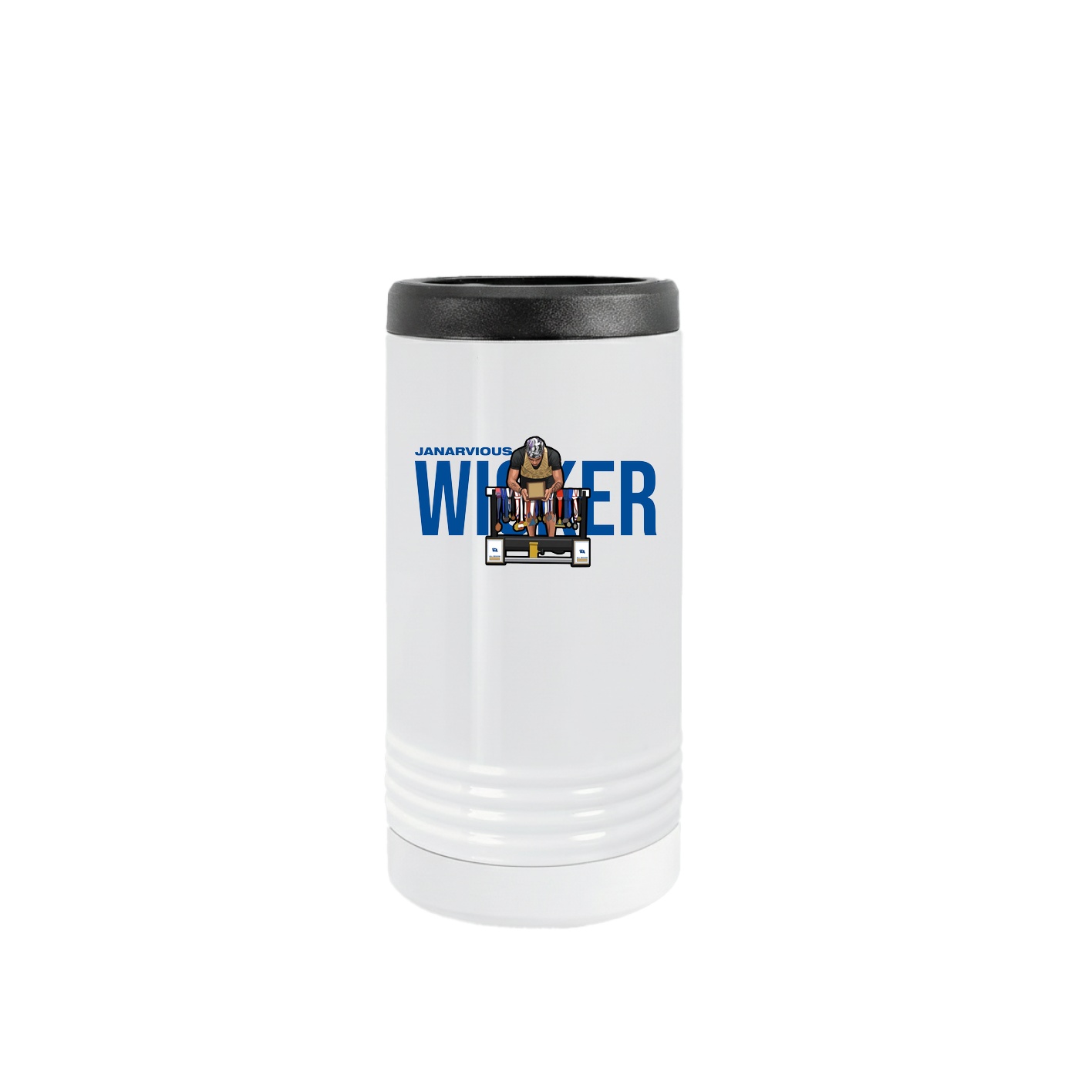 Slim Beverage Holder — Player Name in White