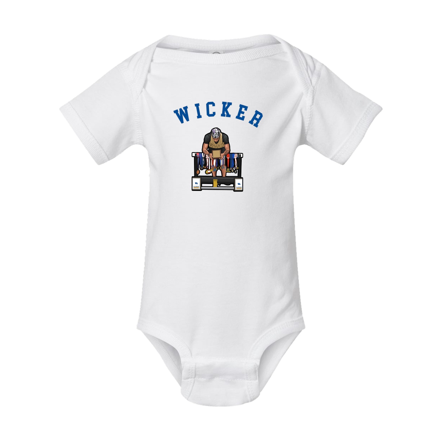 Baby Onesie — Shirsey Arch in White