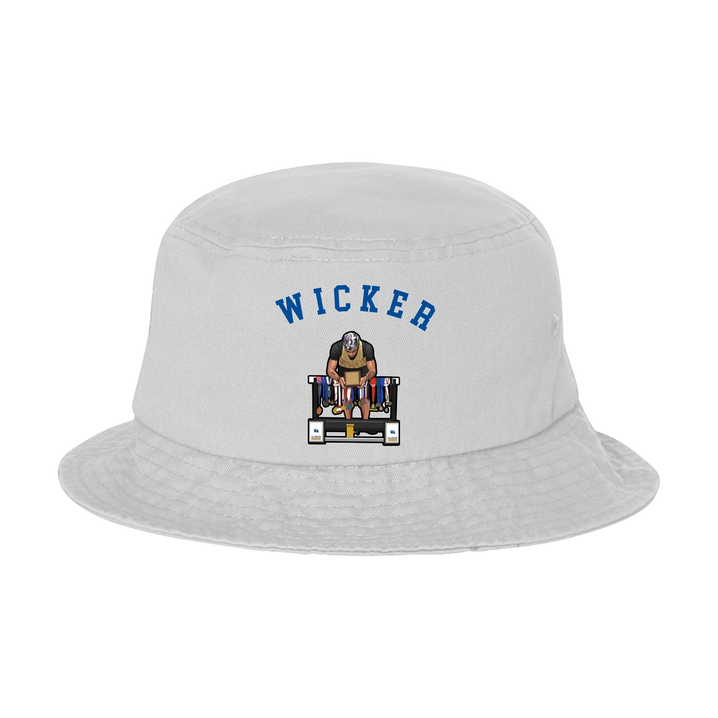 Bucket Cap — Shirsey Arch in White