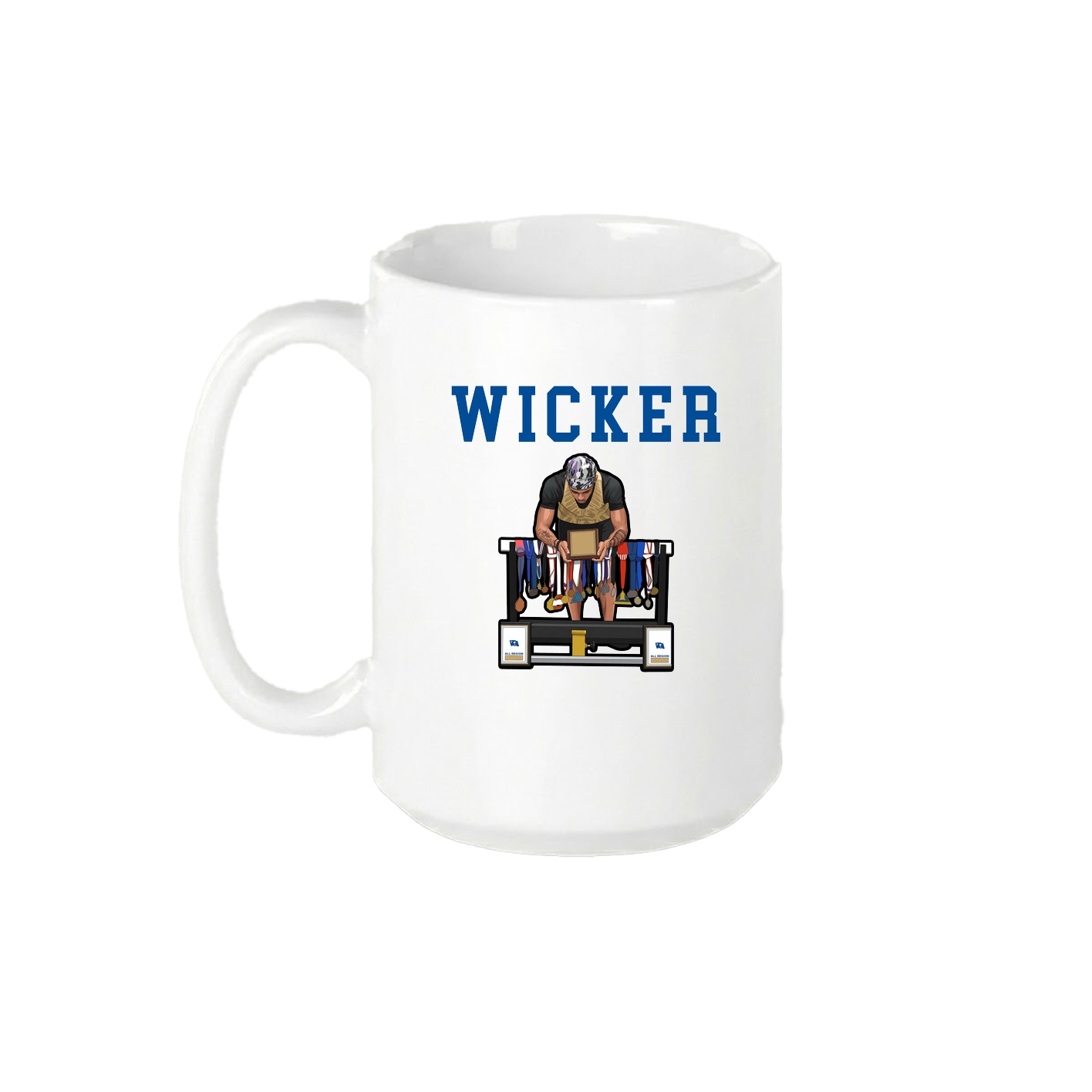 15oz Coffee Mug — Shirsey in White