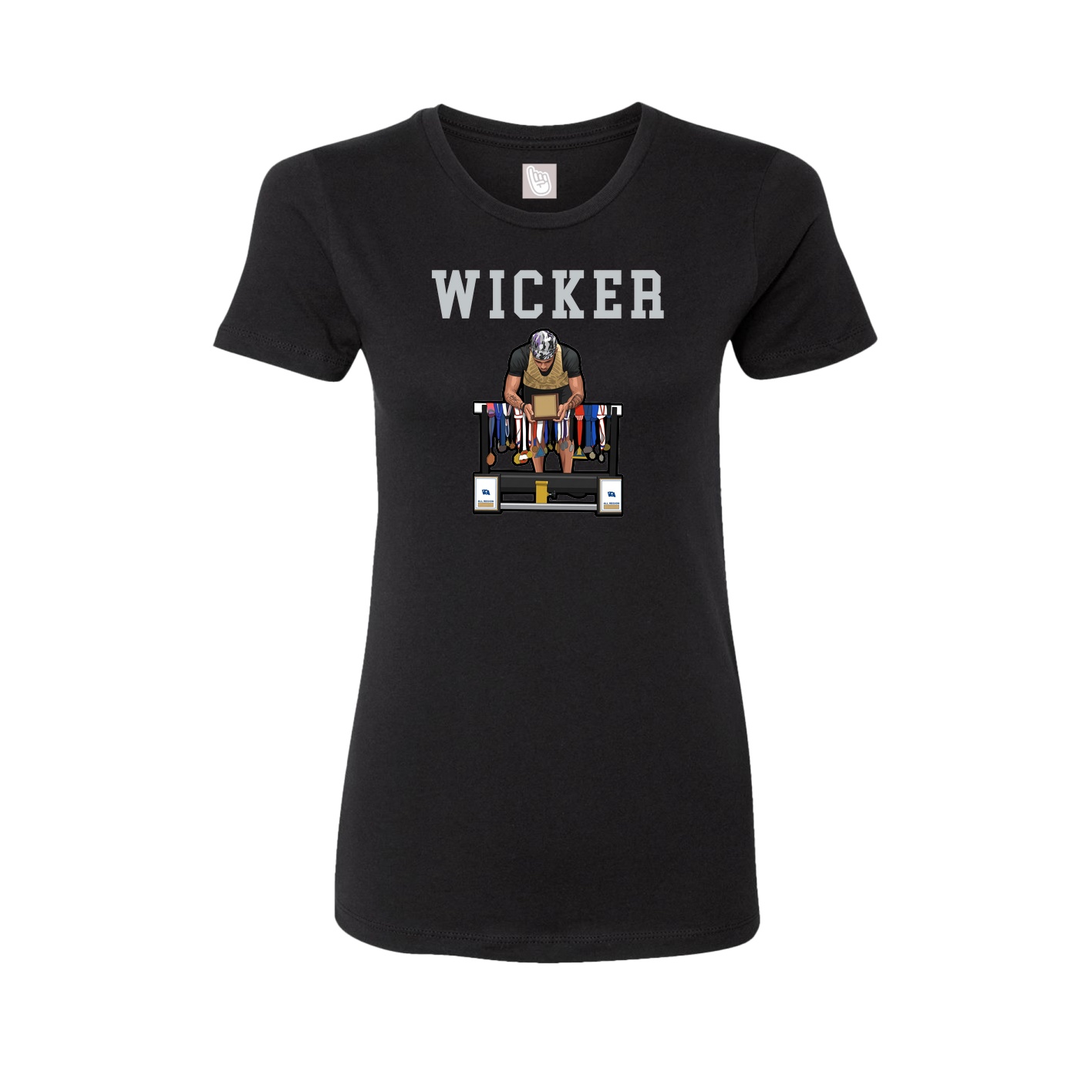 Fitted Women's Tee — Shirsey in Black
