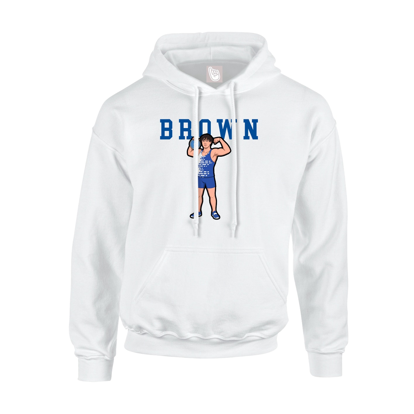 Hoodie — Shirsey in White