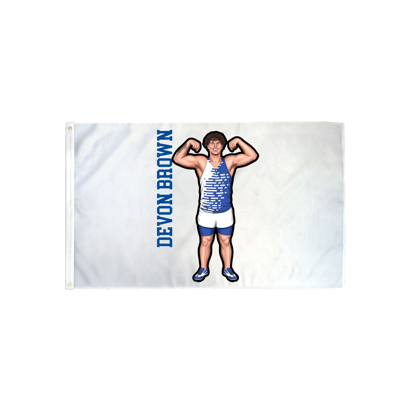 3x5 Flag — Name Vertical in Classic