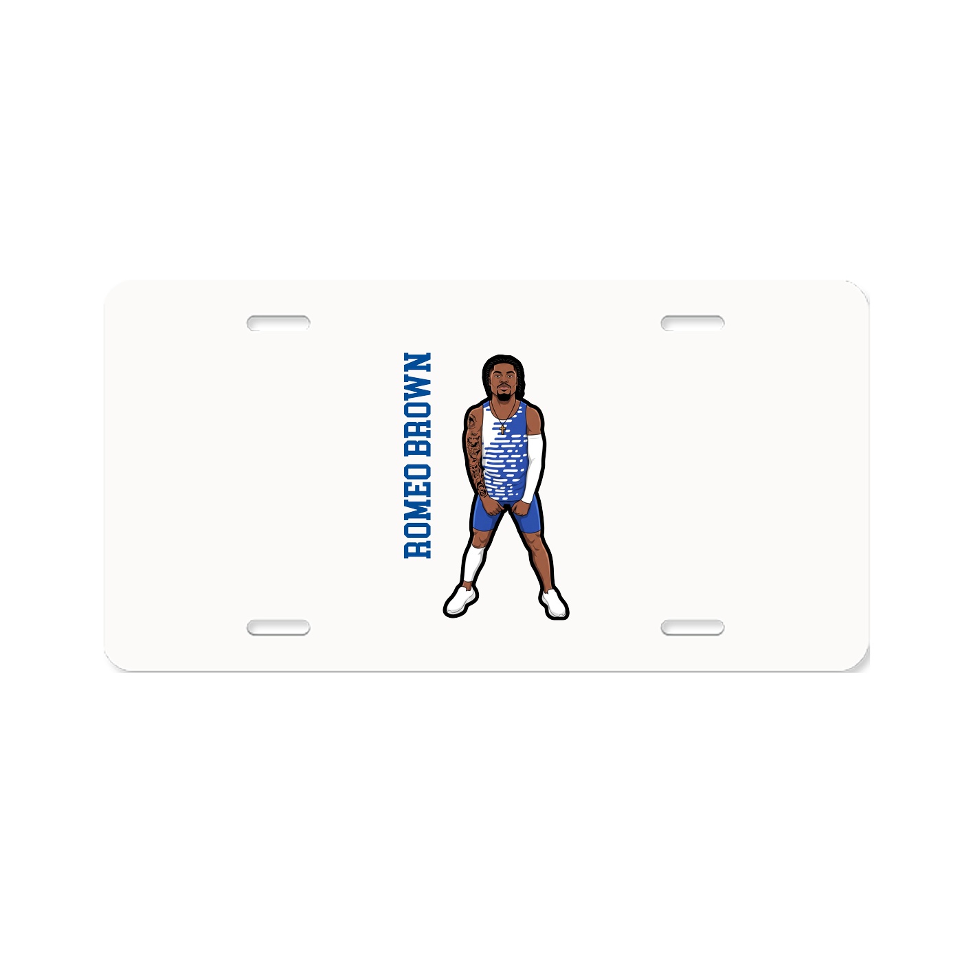 Aluminum License Plate