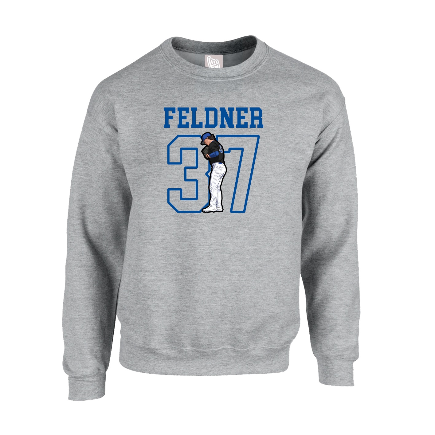 Fleece Crew — Shirsey in Grey