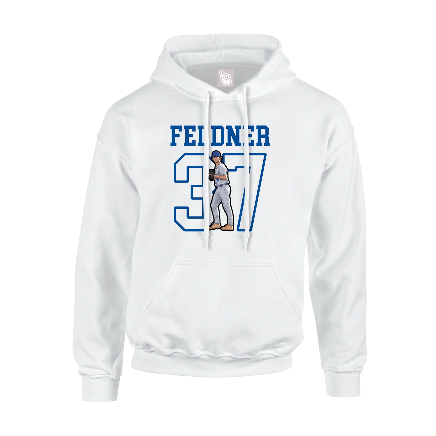 Hoodie — Shirsey in White