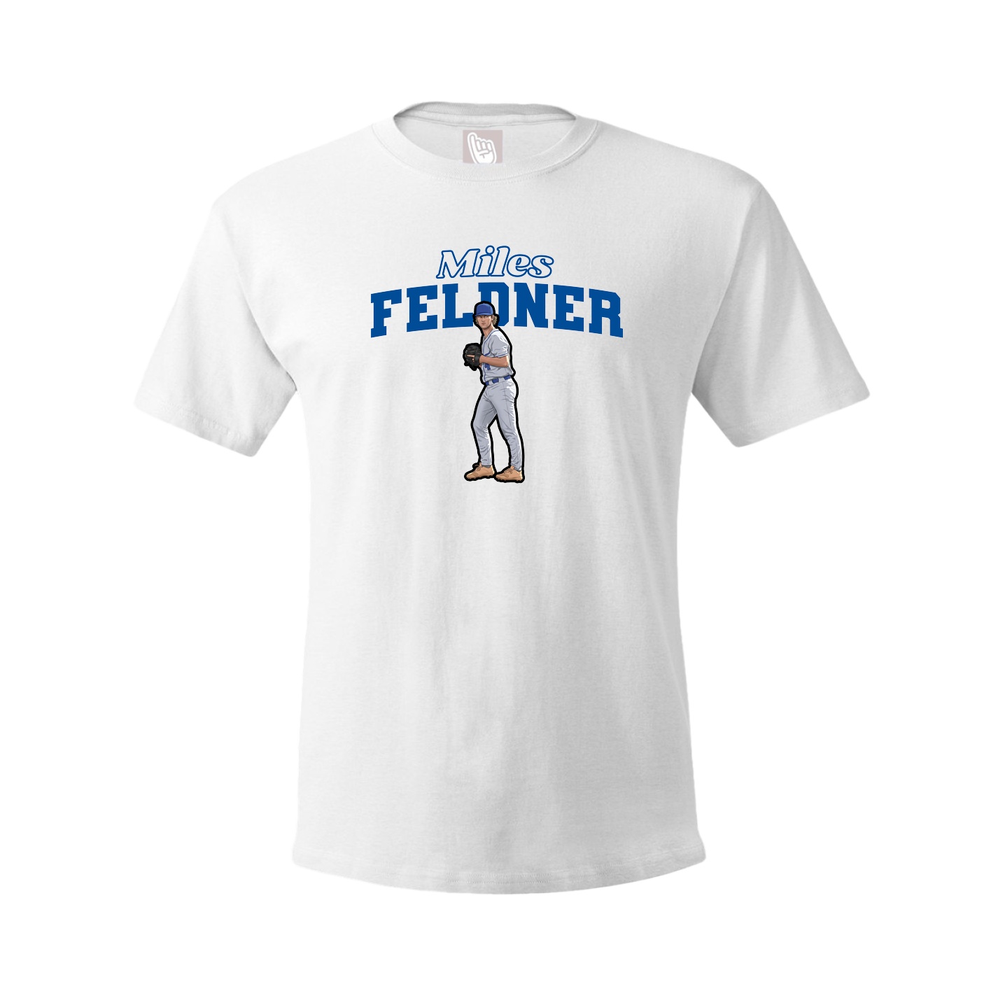Tee — Name Arch in White