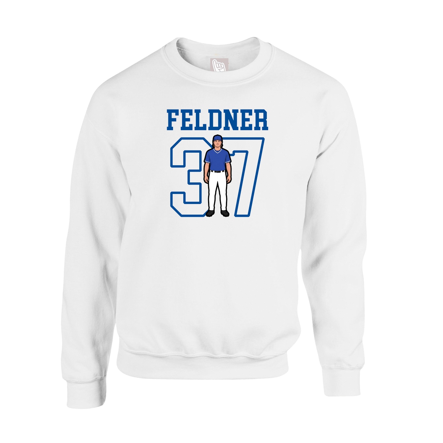 Fleece Crew — Shirsey in White