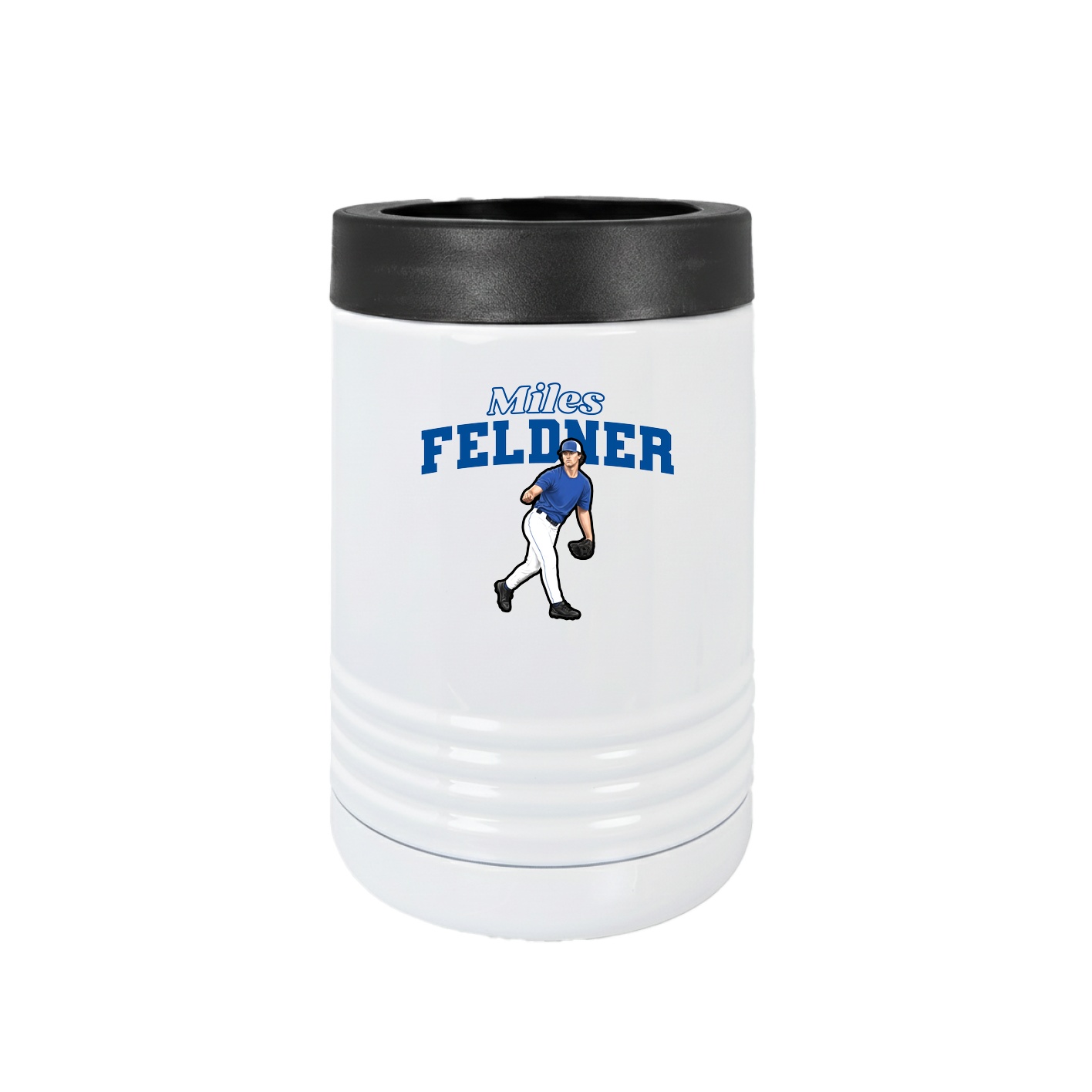 Beverage Holder — Name Arch in White